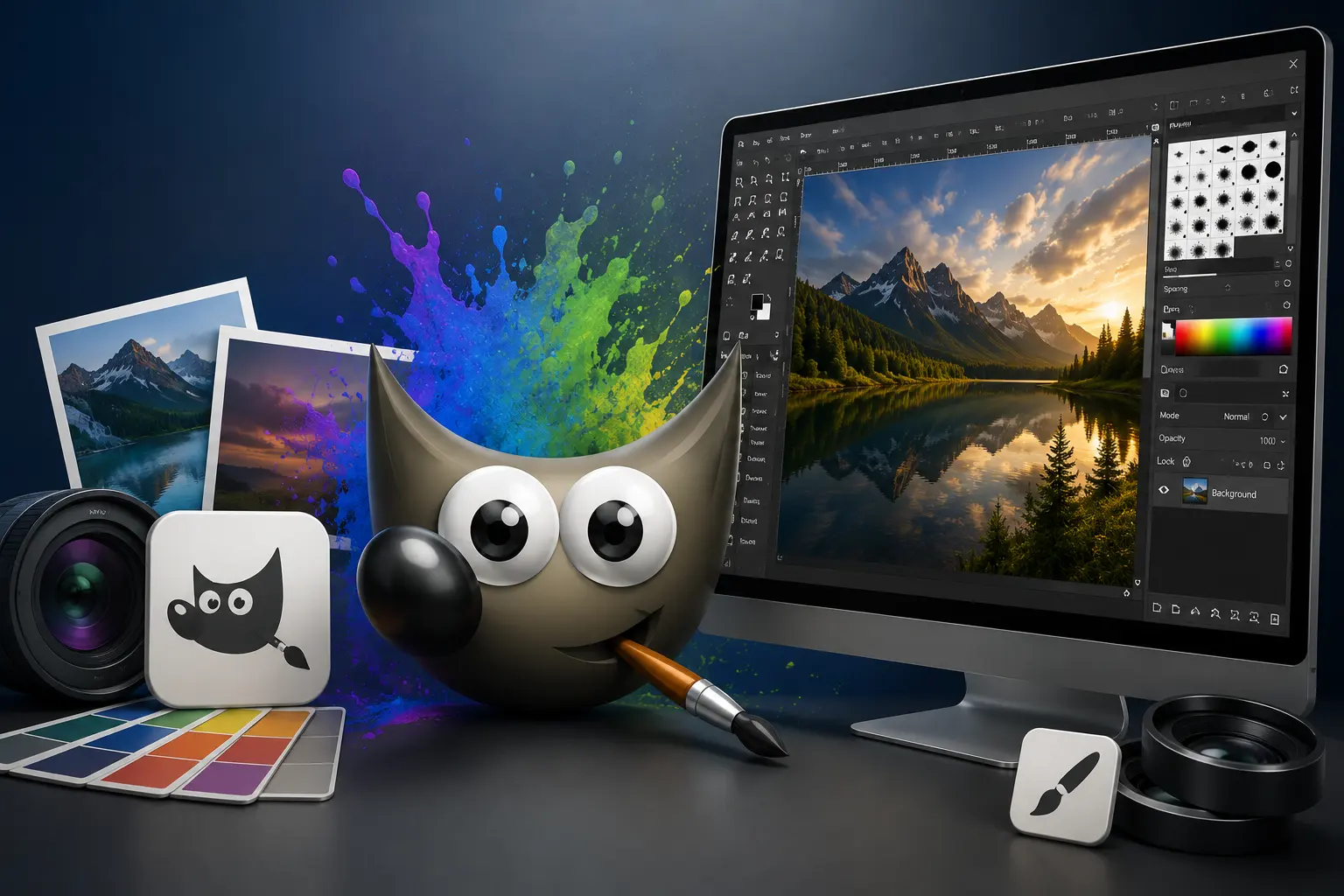 Tải GIMP Miễn Phí – Phần Mềm Chỉnh Sửa Ảnh Thay Thế Photoshop